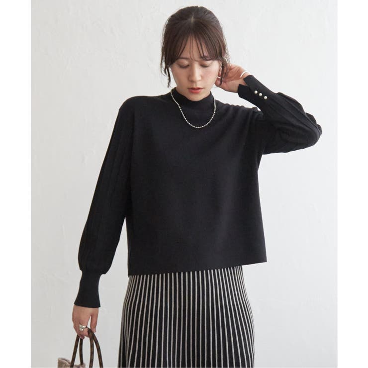 【2点セット】配色ニットアップ | ikka  | 詳細画像7 