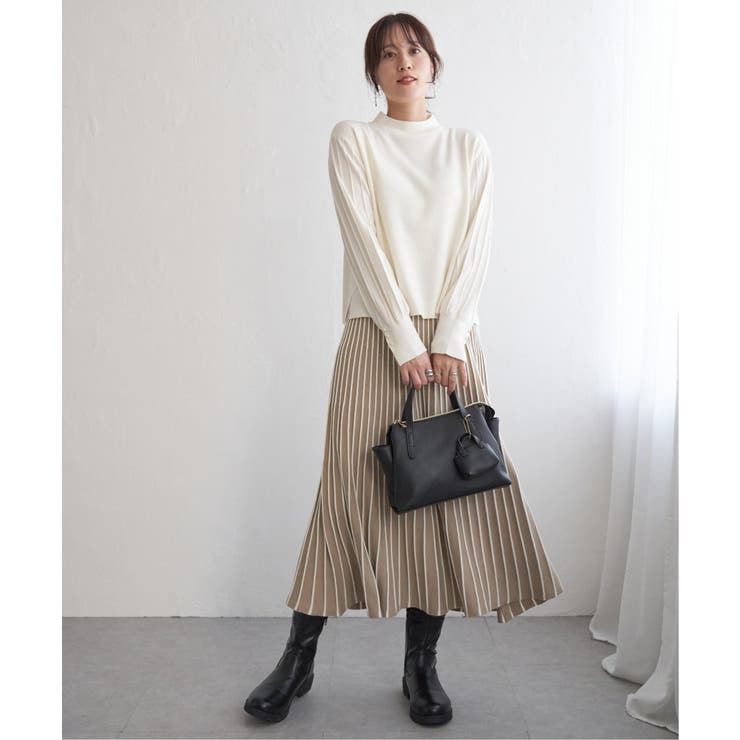 【2点セット】配色ニットアップ | ikka  | 詳細画像10 