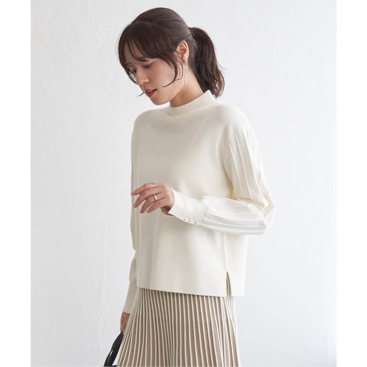 【2点セット】配色ニットアップ | ikka  | 詳細画像11 