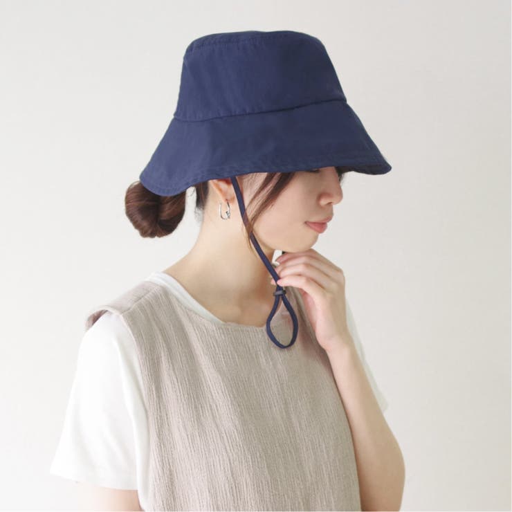 ネイビー | ＷＡＴＥＲＣＯＯＬ ハット | ikka 