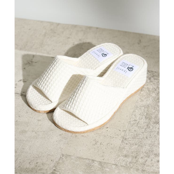 オフホワイト | YORI ヒールスリッパ | ikka 