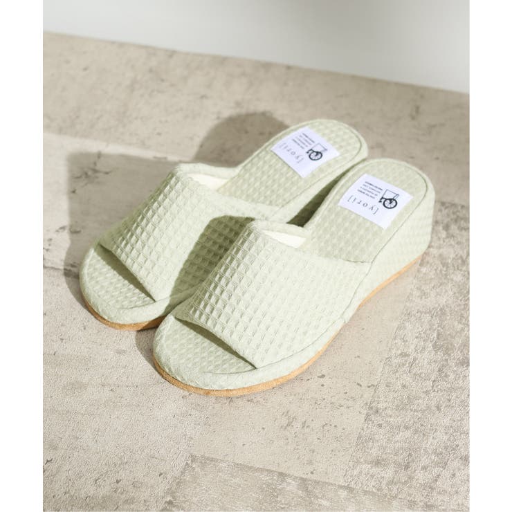 グリーン | YORI ヒールスリッパ | ikka 
