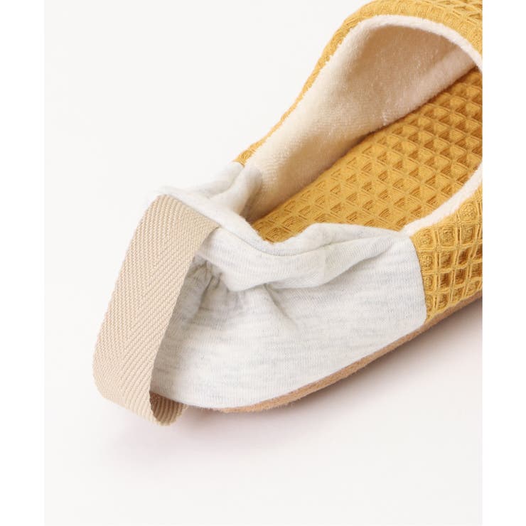 YORI ワッフルかかとリボンバブーシュ M | ikka  | 詳細画像8 