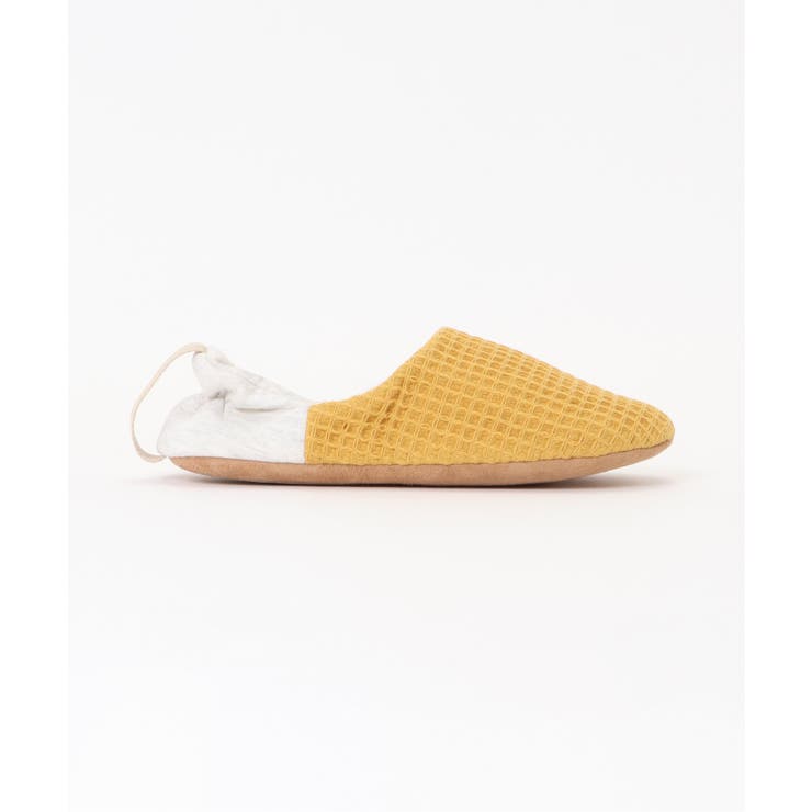 YORI ワッフルかかとリボンバブーシュ M | ikka  | 詳細画像4 