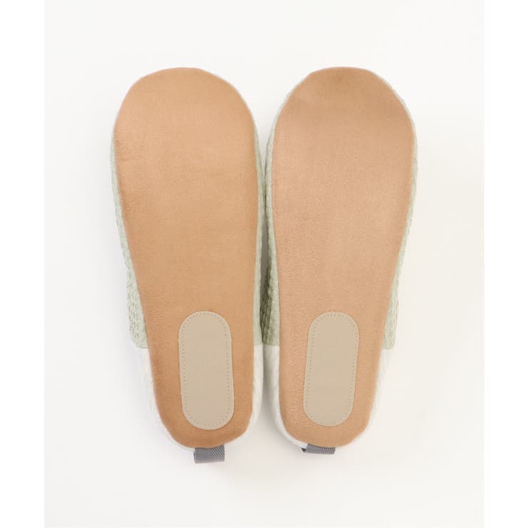 YORI ワッフルかかとリボンバブーシュ L | ikka  | 詳細画像11 