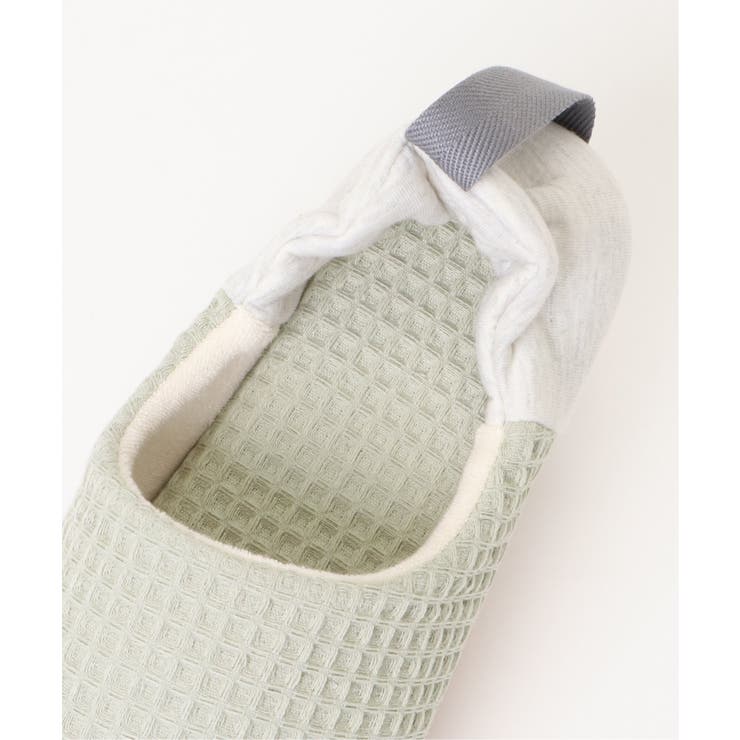 YORI ワッフルかかとリボンバブーシュ L | ikka  | 詳細画像7 