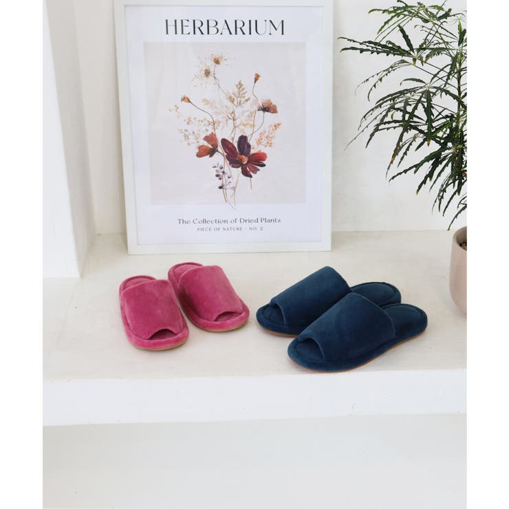 マイクロファイバー外縫いスリッパ | ikka  | 詳細画像6 