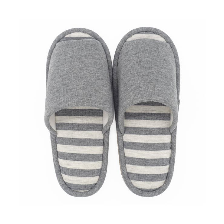 ウォッシャブルボーダースリッパ | ikka  | 詳細画像9 