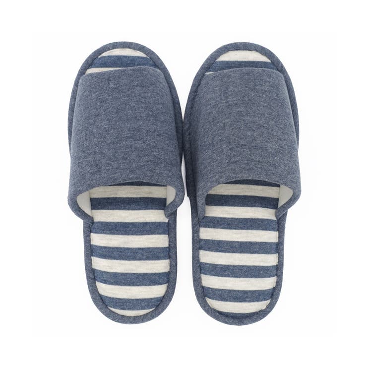 ウォッシャブルボーダースリッパ | ikka  | 詳細画像12 