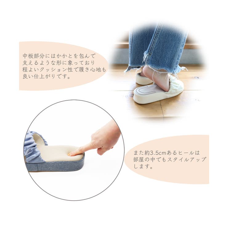 Uruvi ウルヴィ 厚底スリッパ | ikka  | 詳細画像6 