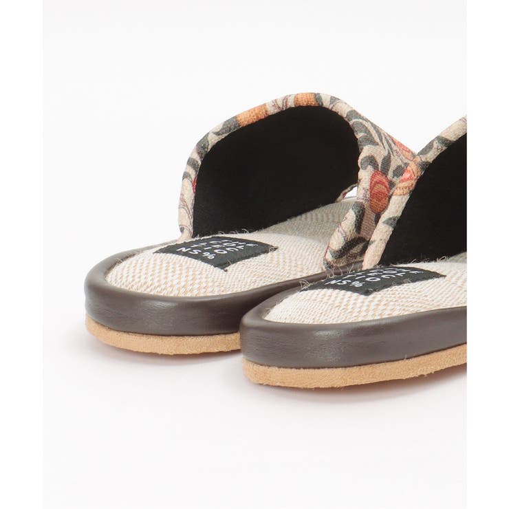 絵画プリントモリスフルーツスリッパ | ikka  | 詳細画像3 