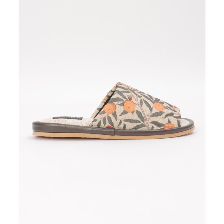 絵画プリントモリスフルーツスリッパ | ikka  | 詳細画像4 