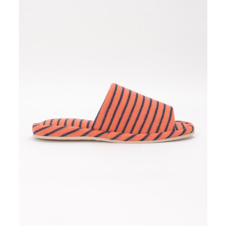 パイルボーダー外縫いスリッパ | ikka  | 詳細画像4 