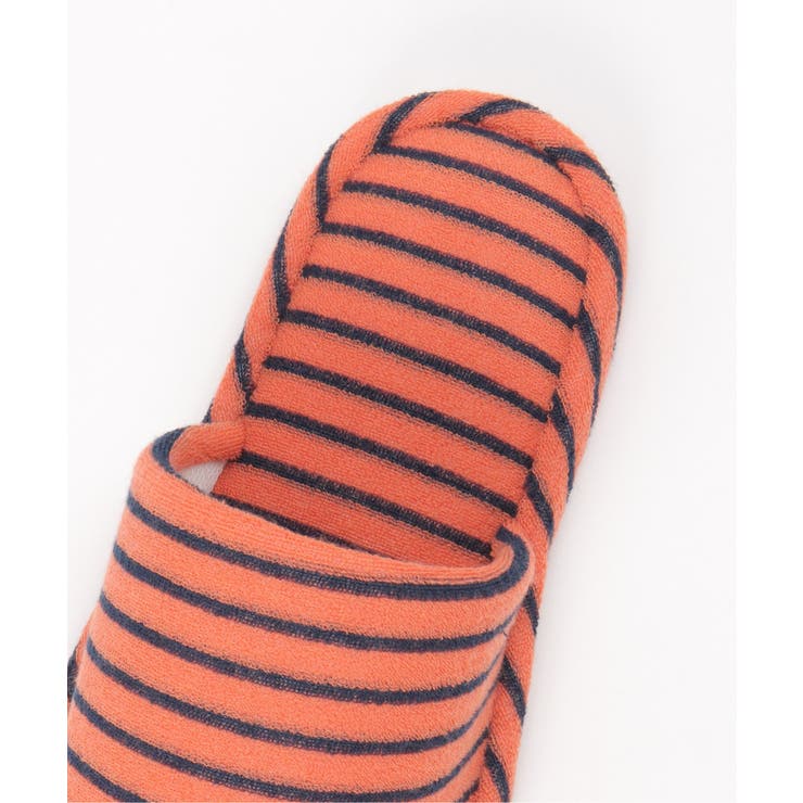 パイルボーダー外縫いスリッパ | ikka  | 詳細画像6 