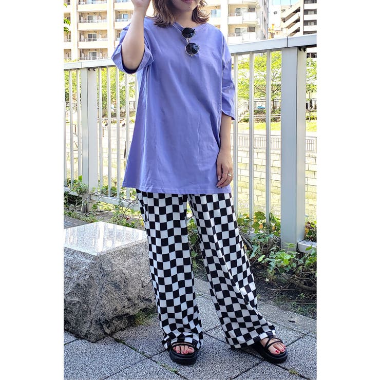 Bargiee リラックスチェックパンツ relax check pants - メルカリ