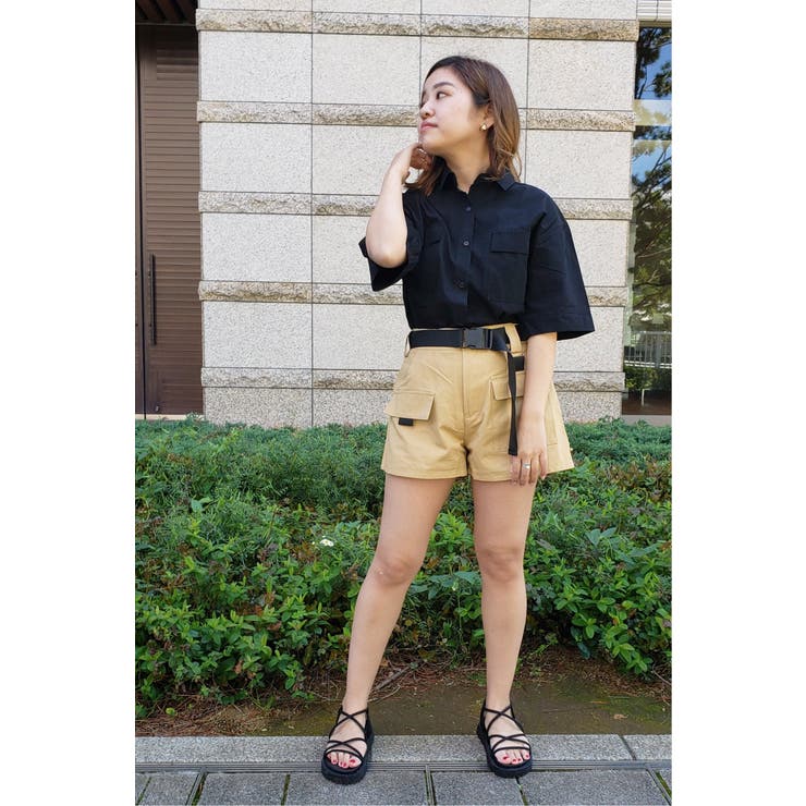 BASICツイルショートパンツ[品番：MKSW0052820]｜EVRIS