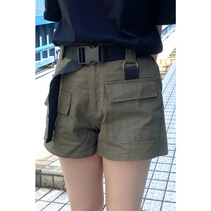 【韓国発】キュービックベルトショートパンツ 楽天市場】【8/11まで5％OFFクーポン】Decorative ショート