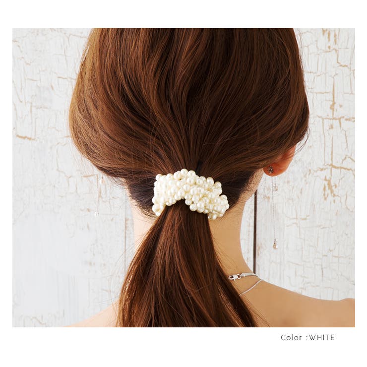 ヘアゴム パール バブル | CREAM-DOT | 詳細画像8 