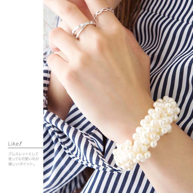 ヘアゴム パール バブル | CREAM-DOT | 詳細画像9 