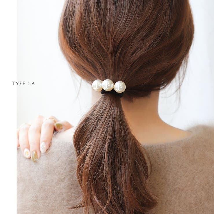 ブレスレット ヘアゴム パール | CREAM-DOT | 詳細画像5 