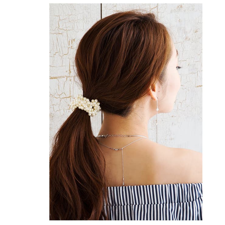 ヘアゴム シュシュ 大人っぽい | CREAM-DOT | 詳細画像7 