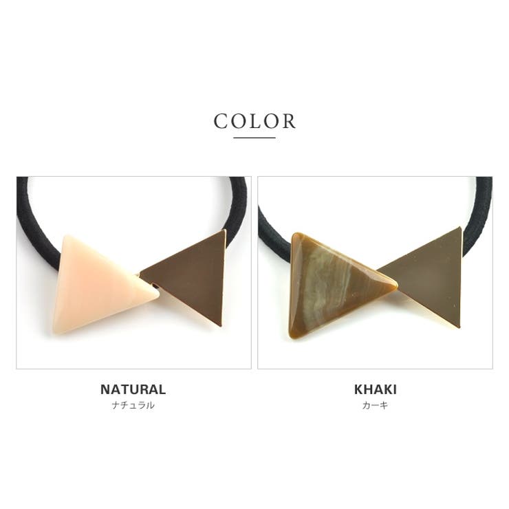 全6色 ヘアゴム ヘアアクセ | CREAM-DOT | 詳細画像3 