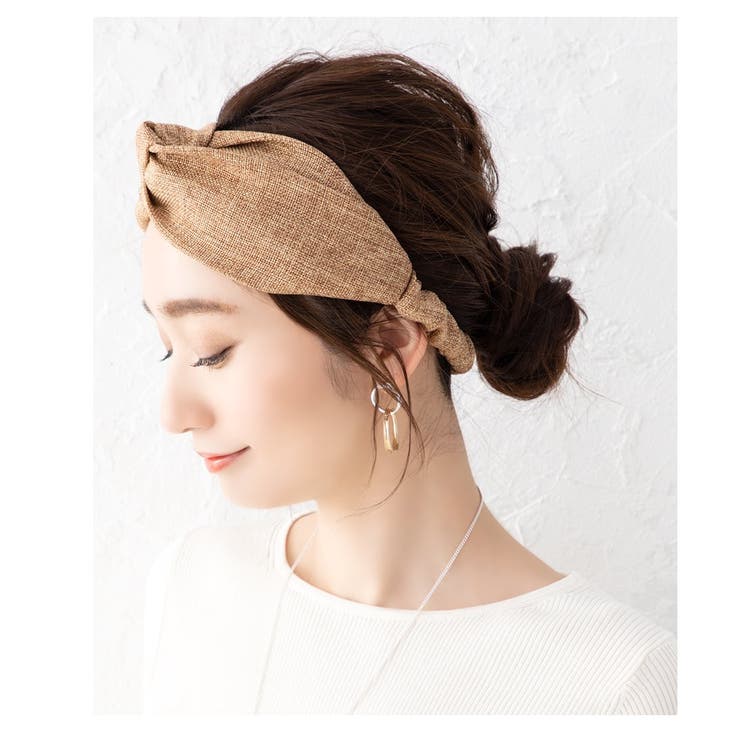 ヘアターバン ヘアバンド レディース | CREAM-DOT | 詳細画像2 