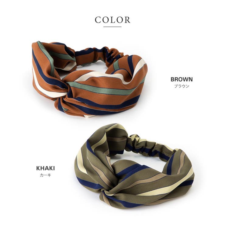 ヘアターバン ヘアバンド 幅広 | CREAM-DOT | 詳細画像4 