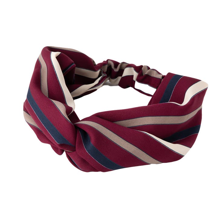 ワイン | ヘアターバン ヘアバンド 幅広 | CREAM-DOT