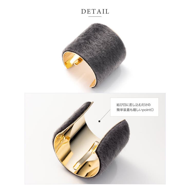 ポニーフック ヘアフック ヘアカフス | CREAM-DOT | 詳細画像4 