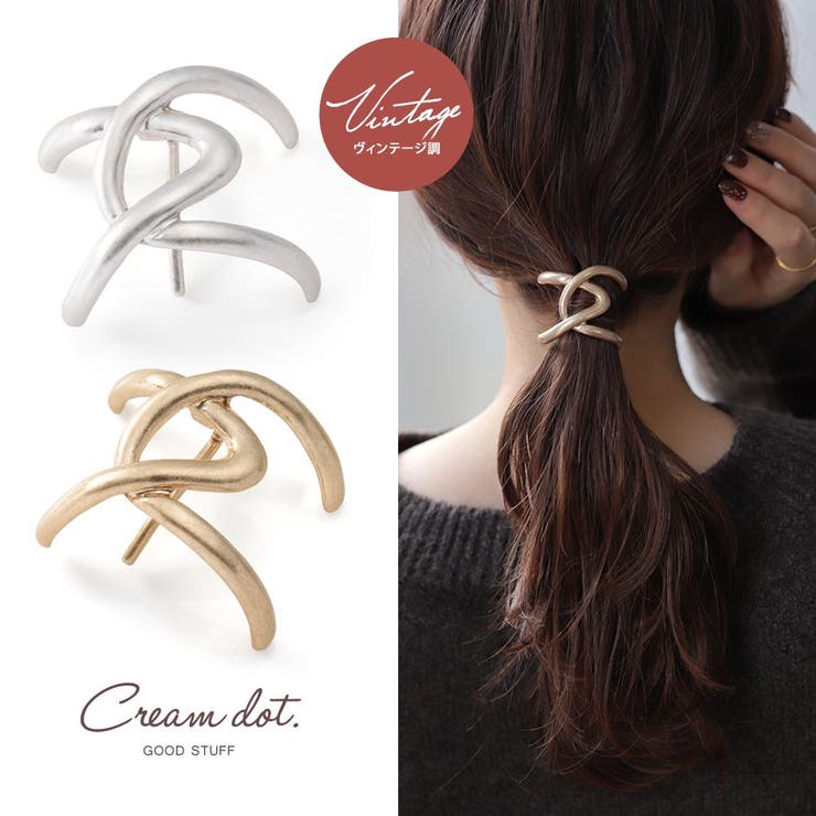 ポニーフック ヘアフック ヘアカフス | CREAM-DOT | 詳細画像1 