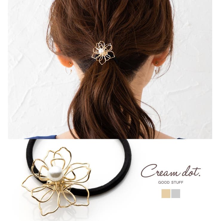 ヘアゴム 大人っぽい おしゃれ 品番 Crma Cream Dot クリームドット のレディースファッション通販 Shoplist ショップリスト