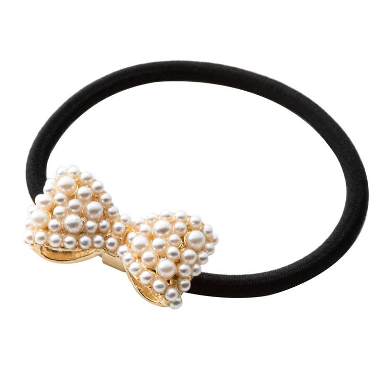 パール | ヘアゴム 大人っぽい おしゃれ | CREAM-DOT