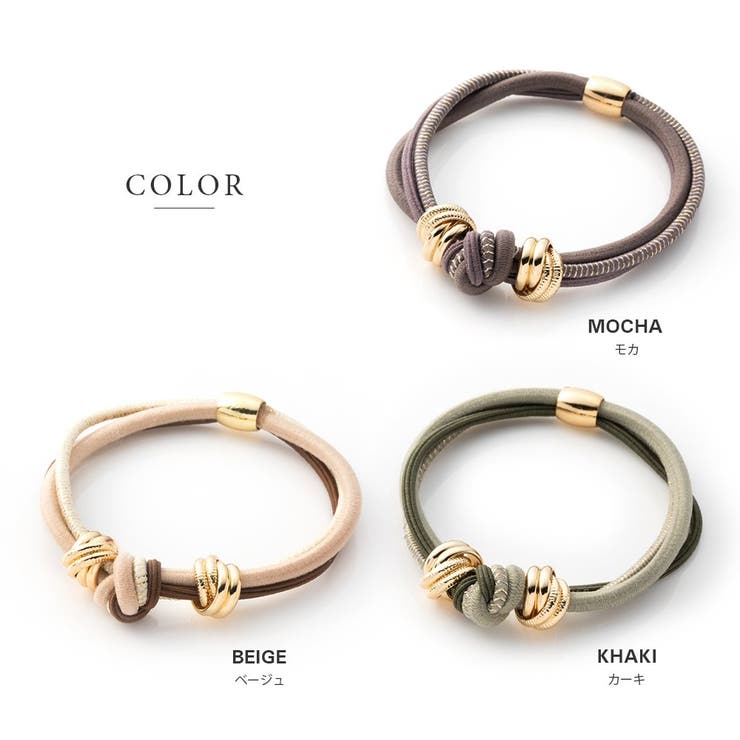 ヘアゴム 大人っぽい ヘアアクセサリー | CREAM-DOT | 詳細画像3 