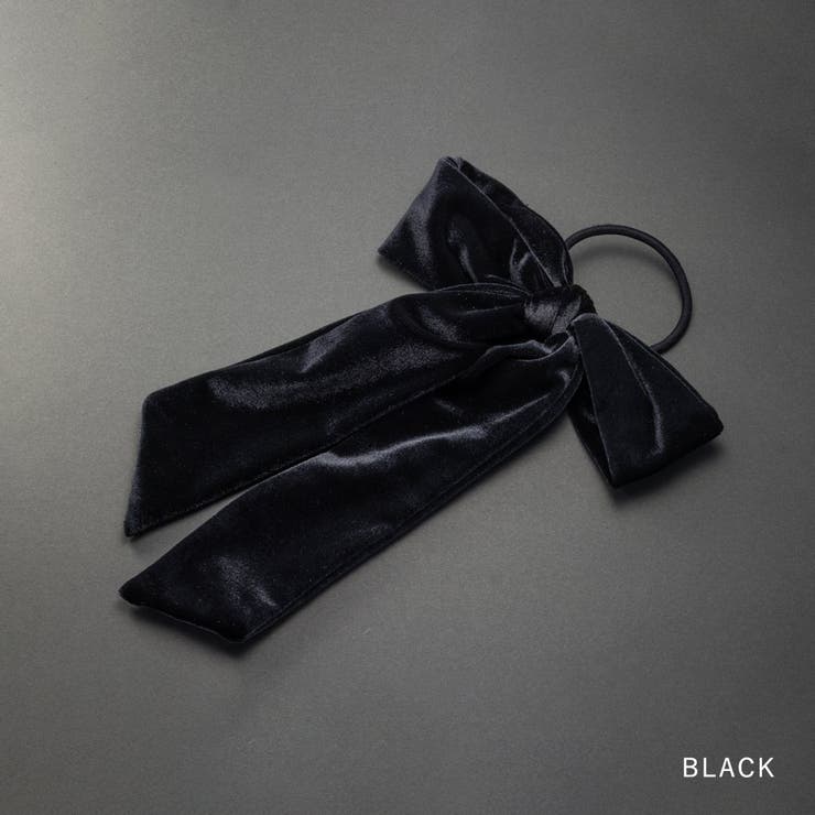 ヘアゴム ベロア リボン | CREAM-DOT | 詳細画像2 