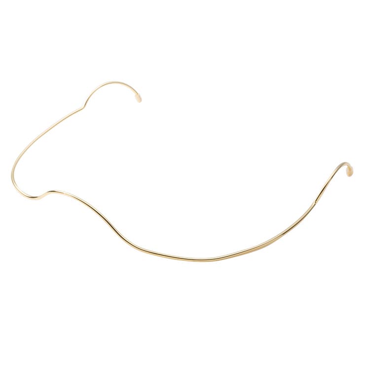 ゴールド | バックカチューシャ ヘアドレス ヘアアクセサリー | CREAM-DOT