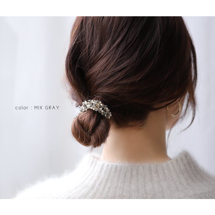 ヘアゴム 大人っぽい おしゃれ[品番：CRMA0008518]｜CREAM-DOT