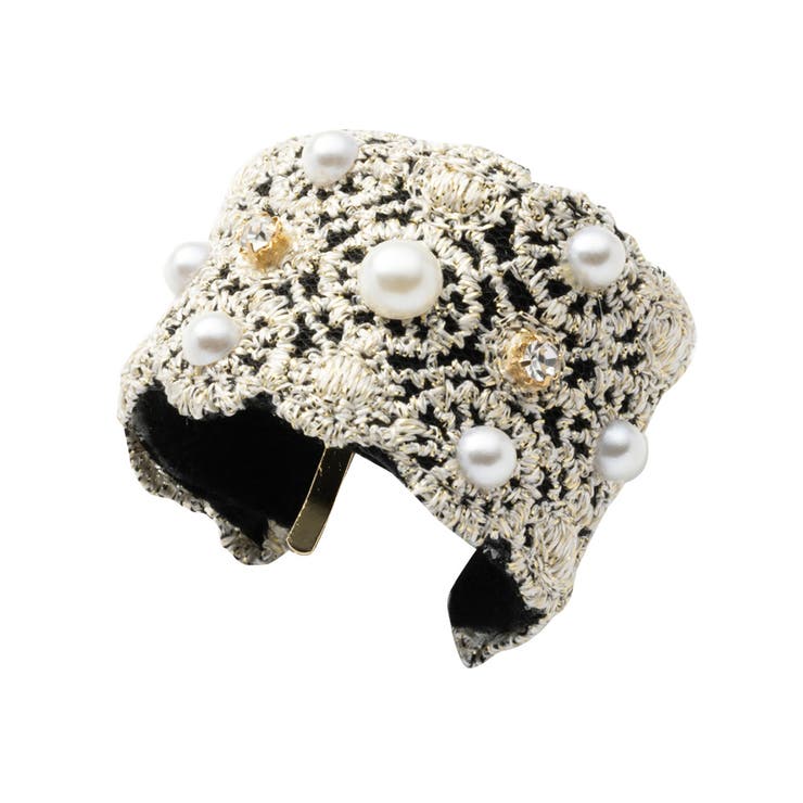 ブラック | ポニーフック ヘアフック ヘアカフス | CREAM-DOT