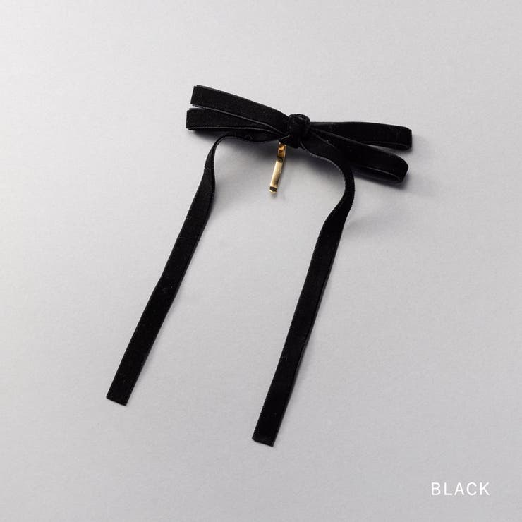 ポニーフック ベロア リボン | CREAM-DOT | 詳細画像2 