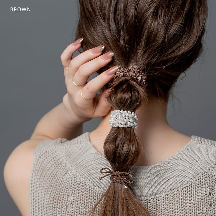 3点セット ヘアゴム リボン | CREAM-DOT | 詳細画像8 