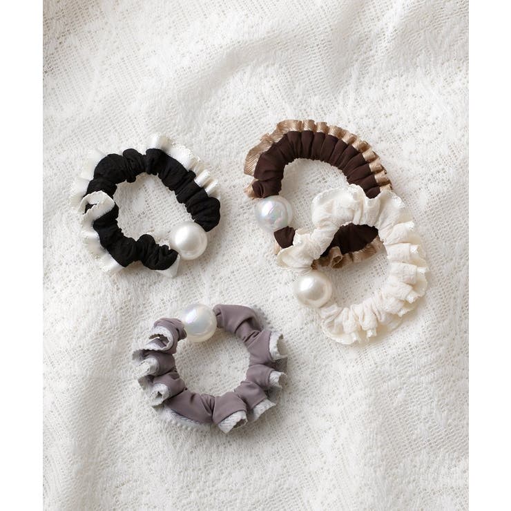 シュシュ パール フリル | CREAM-DOT | 詳細画像11 