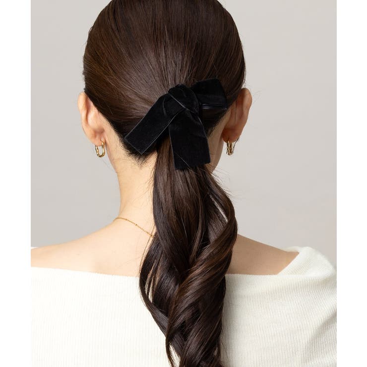 クラップカフ ベロア リボン | CREAM-DOT | 詳細画像10 