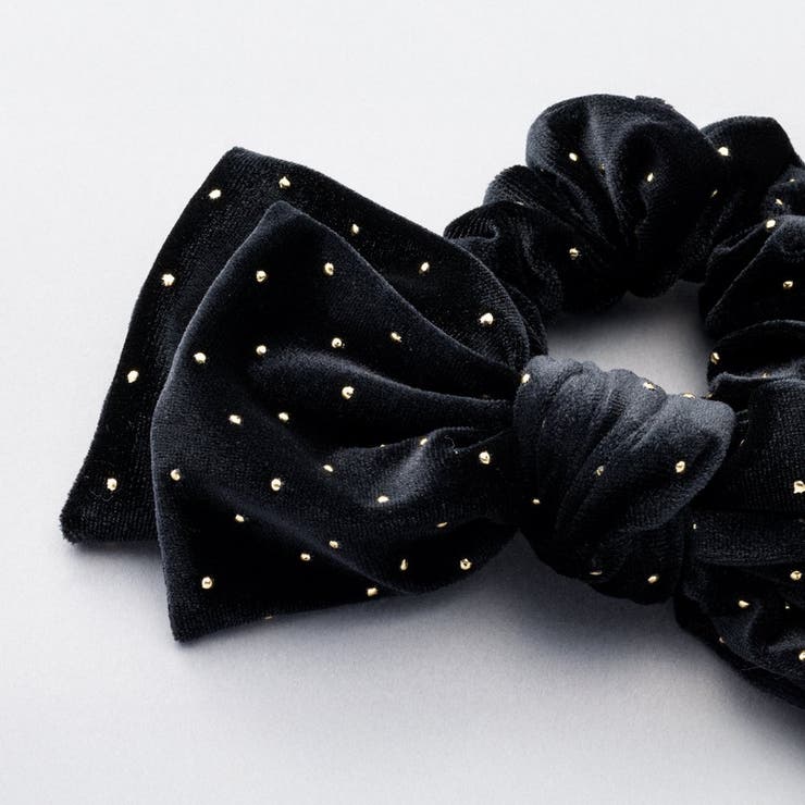 シュシュ リボン ベロア | CREAM-DOT | 詳細画像7 