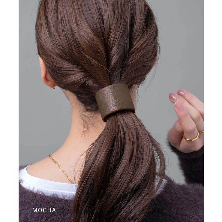 クラップカフ ポニーフック レザー調 | CREAM-DOT | 詳細画像11 