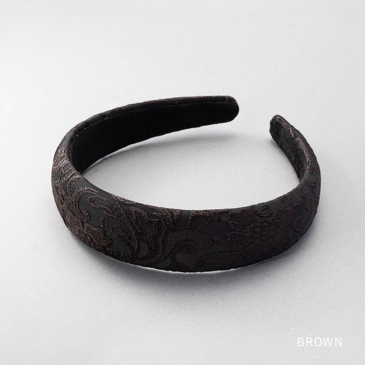 カチューシャ ジャガード風 模様 | CREAM-DOT | 詳細画像3 