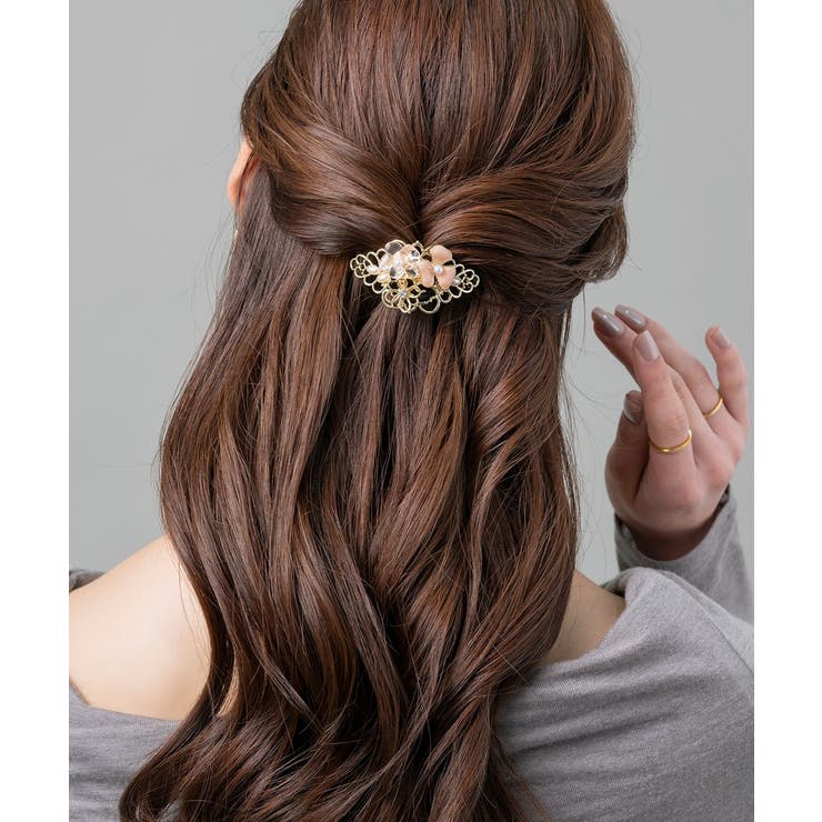 ヘアゴム フラワー 花 | CREAM-DOT | 詳細画像2 