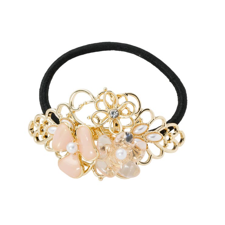 ピンク | ヘアゴム フラワー 花 | CREAM-DOT