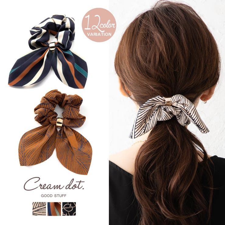 シュシュ リボン 大人 | CREAM-DOT | 詳細画像1 