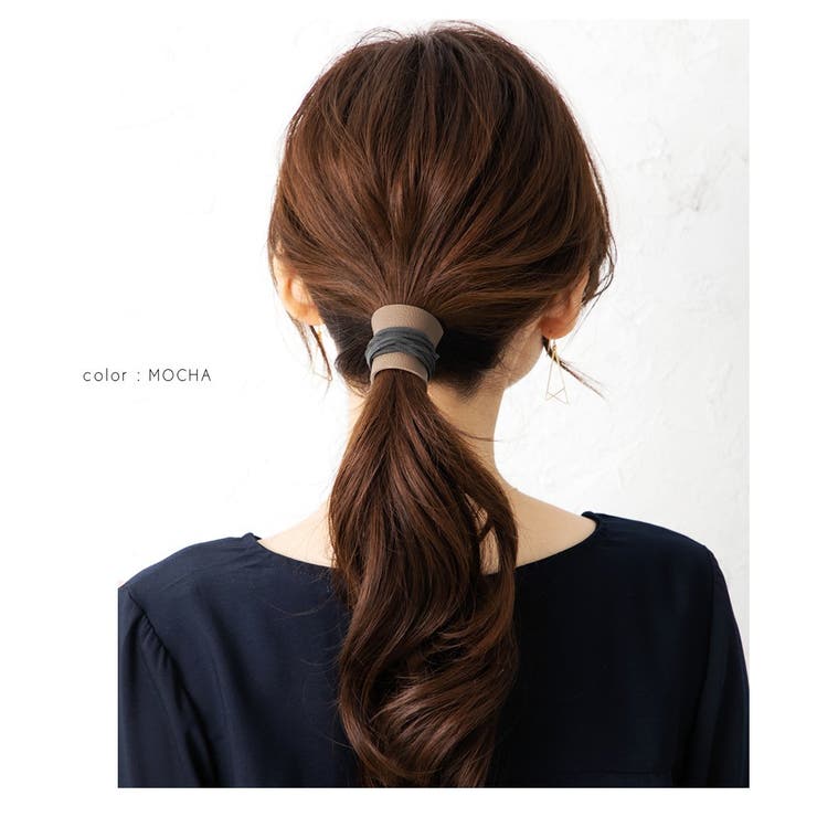 ラップポニー コードリボン スエード調 | CREAM-DOT | 詳細画像7 