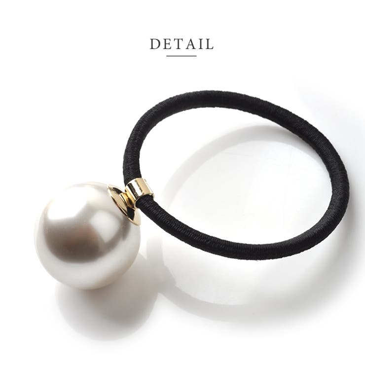 ヘアゴム パール 一粒 | CREAM-DOT | 詳細画像5 